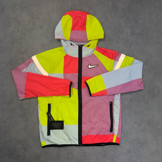 Nike Wildrun Patchwork Windrunner - Crimson