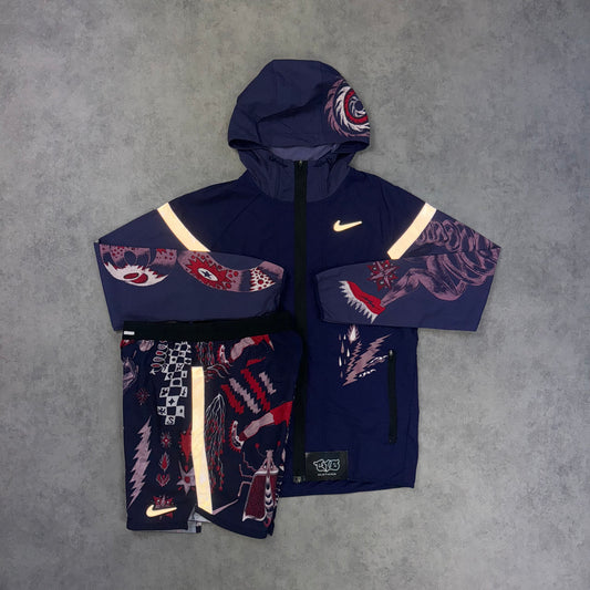 Nike Tokyo Dragon Windrunner + Flex Stride Set - Purple