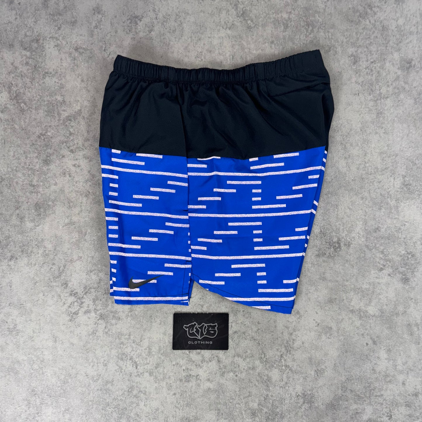 Nike Run Division Flash Challenger 5” Shorts - Blue/Black