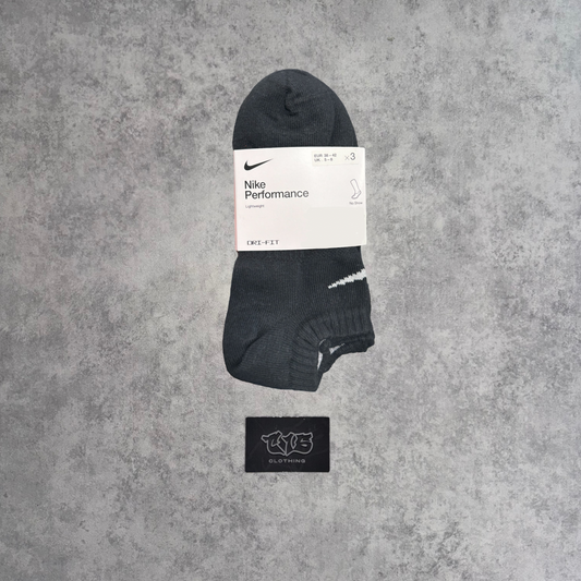 Nike Socks ( 3 Pack ) - Black