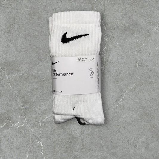 Nike Socks (3 Pack) - White