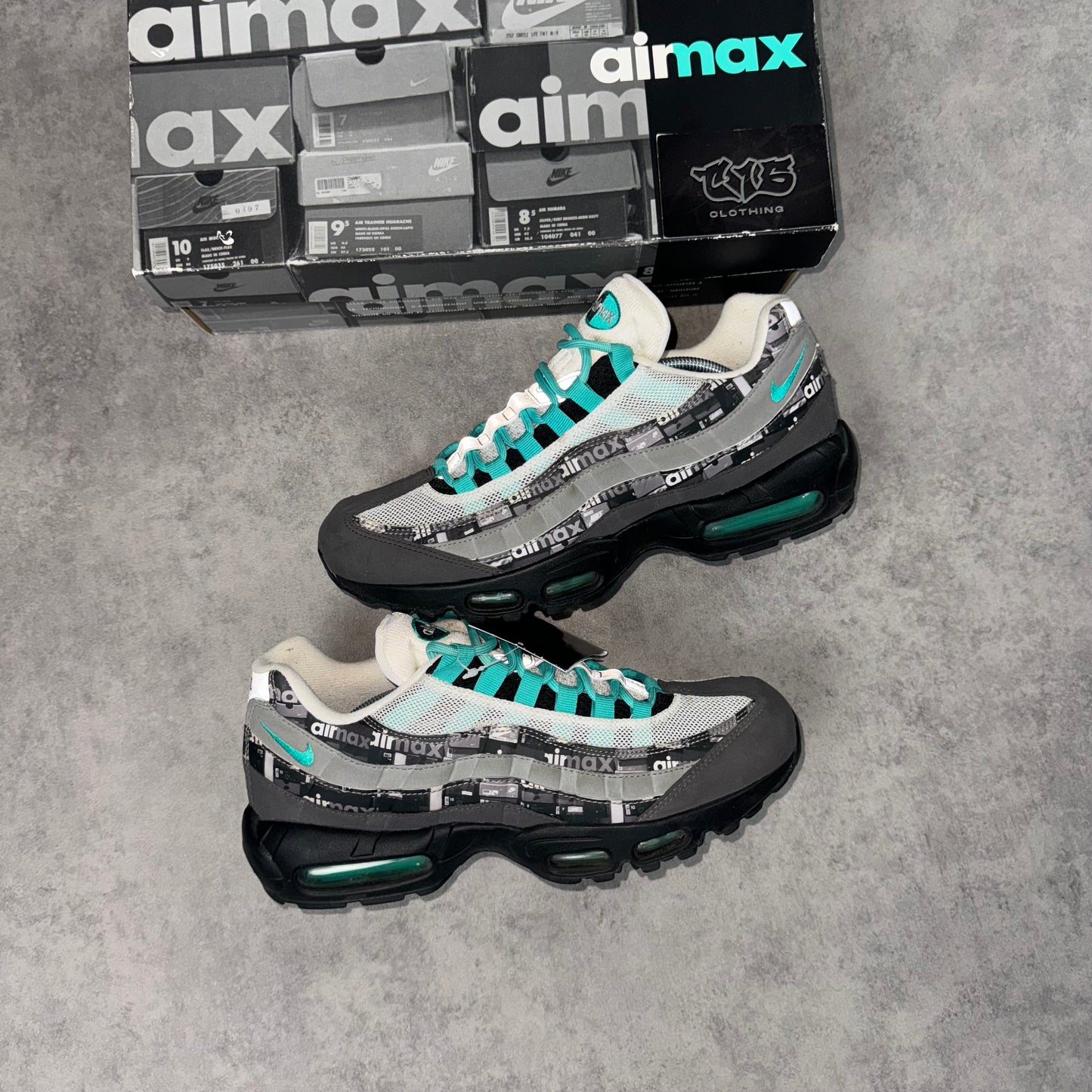 Nike AirMax 95 x ATMOS ‘ We Love Nike ‘ - Clear Jade